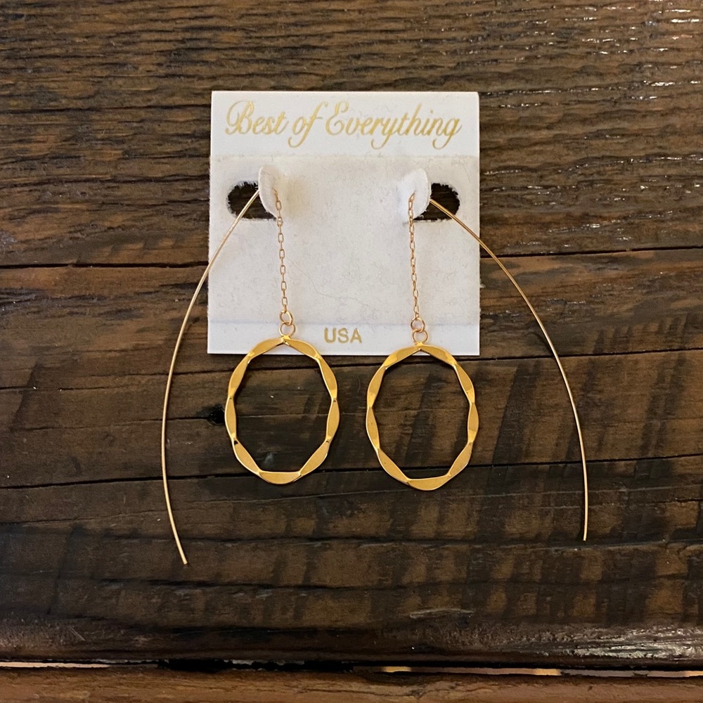 Gold Threader Earrings